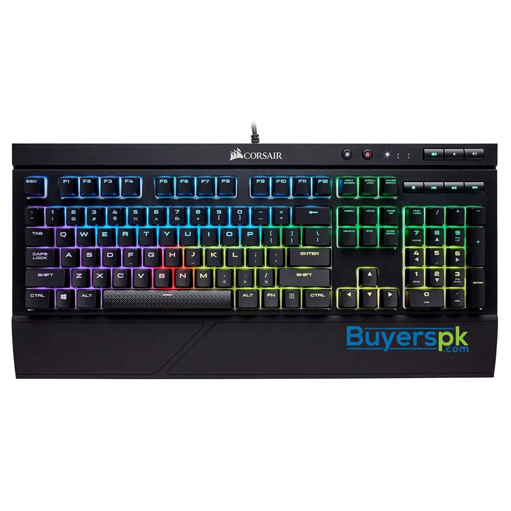 CORSAIR K68 RGB Mechanical Gaming Keyboard Backlit RGB LED Dust and Spill Resistant - Linear & Quiet - Cherry MX Red K68 RGB CH-9102010-NA - CORSAIR K68 RGB Mechanical Gaming Keyboard Backlit RGB LED Dust and Spill Resistant - Linear & Quiet - Cherry MX Red K68 RGB CH-9102010-NA -